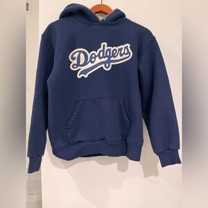 Madhappy Dodgers Appliqué Fleece Hoodie Sweatshirt